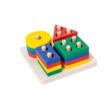 Shapes Are Fun! Meet the Geometric Sorting Board 🔺
