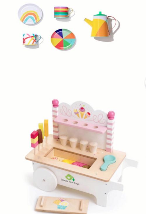 Roll into Sweet Fun! Ice Cream Cart Pretend Play Set 🍨