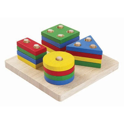 Shapes Are Fun! Meet the Geometric Sorting Board 🔺