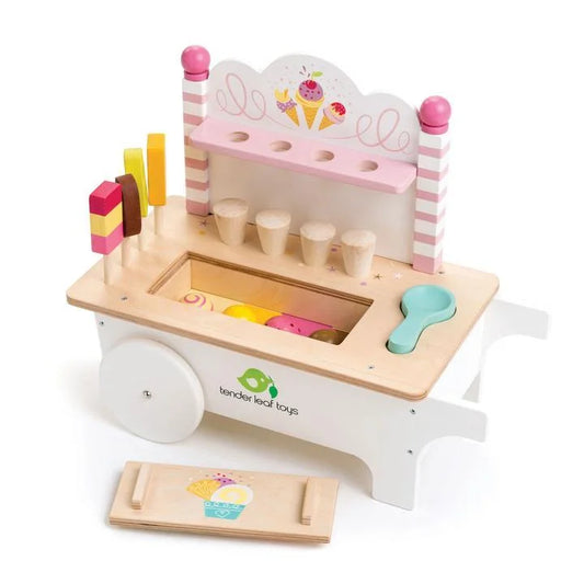 Roll into Sweet Fun! Ice Cream Cart Pretend Play Set 🍨