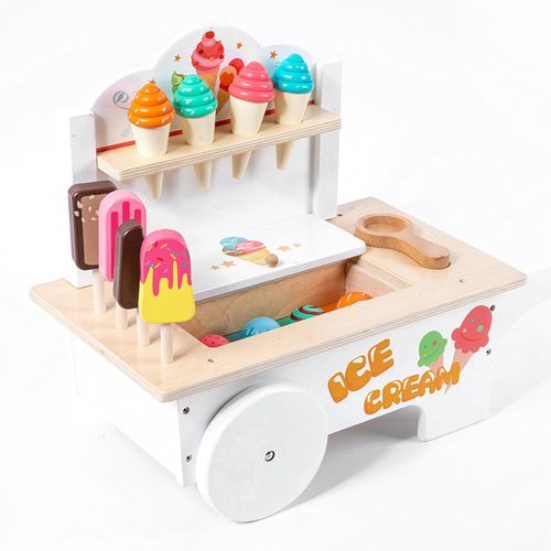 Roll into Sweet Fun! Ice Cream Cart Pretend Play Set 🍨