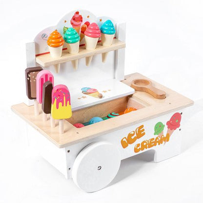 Roll into Sweet Fun! Ice Cream Cart Pretend Play Set 🍨