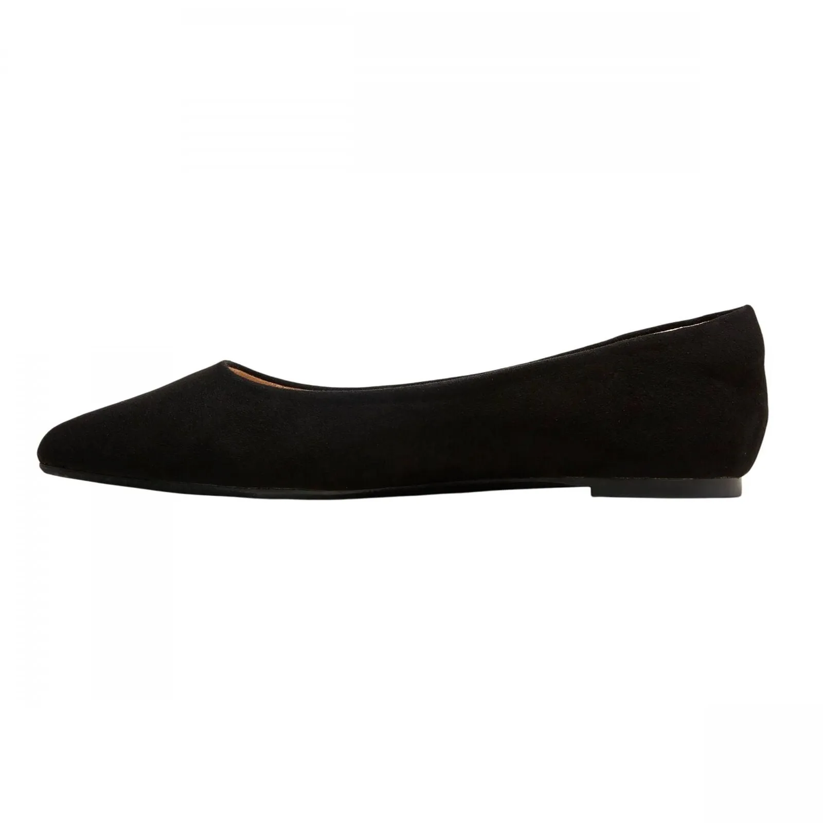 A New Day Womens Corinna Ballet Flats with Memory Foam Insole Black 6.5M