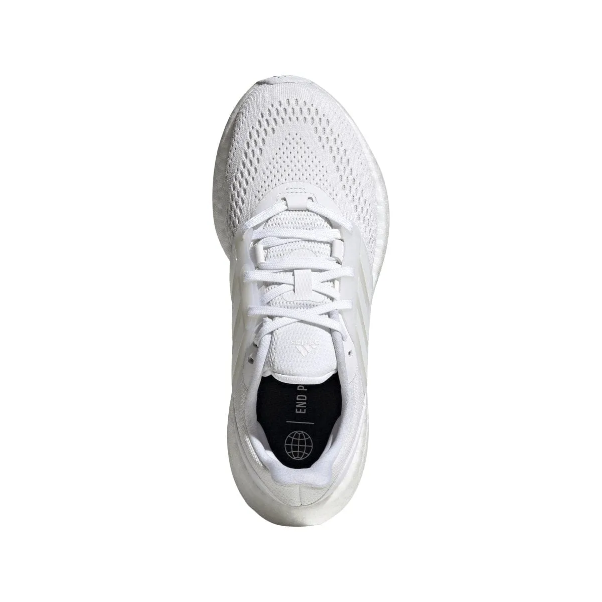 ADIDAS WOMEN'S PUREBOOST 22 TRIPLE WHITE RUNNING SHOE