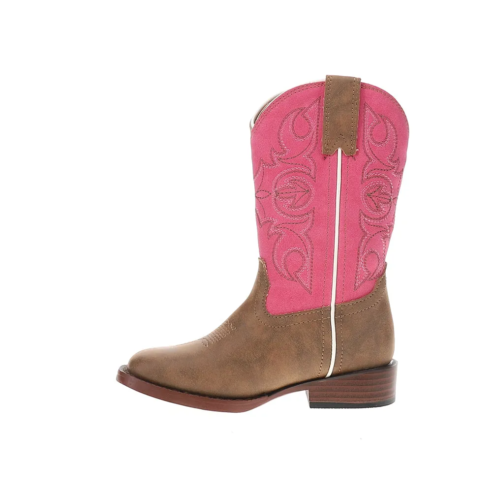 Ainsley Square Toe Cowboy Boots (Little Kid-Big Kid)