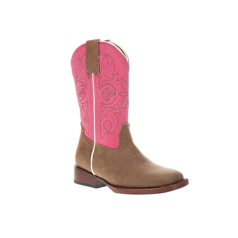 Ainsley Square Toe Cowboy Boots (Little Kid-Big Kid)