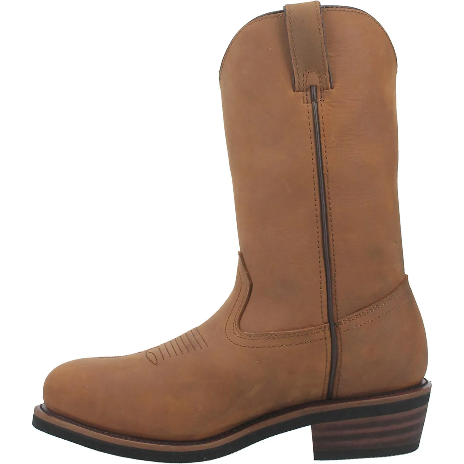 Albuquerque WATERPROOF Dan Post Mens Round Toe Bootie MID BROWN (DS)