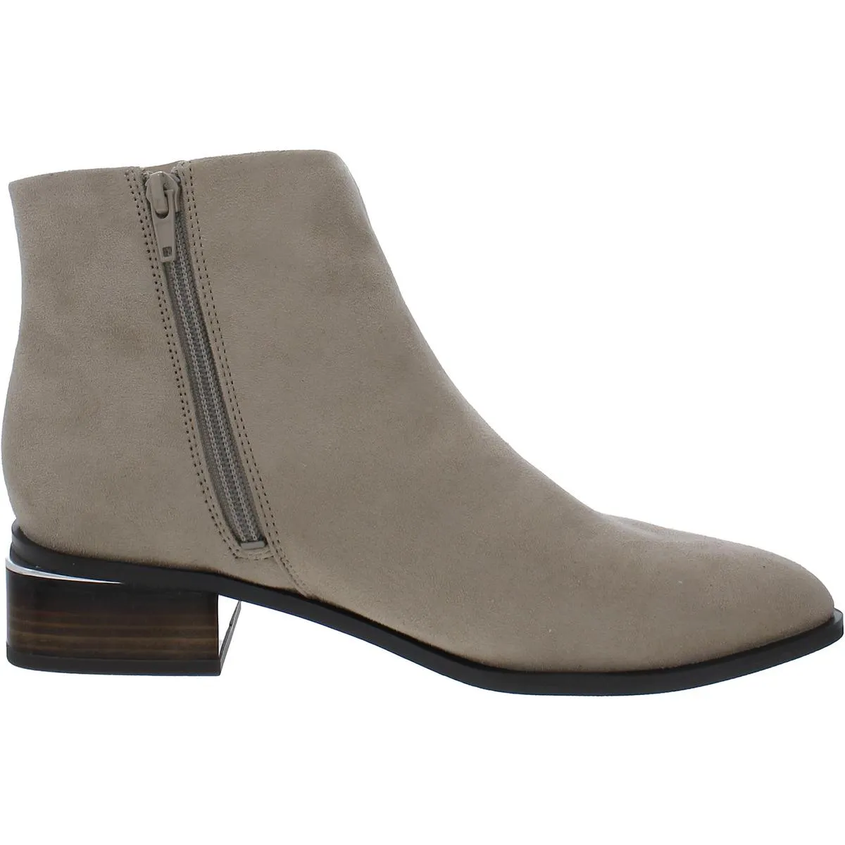 Alfani Womens Amyy Zipper Ankle Booties