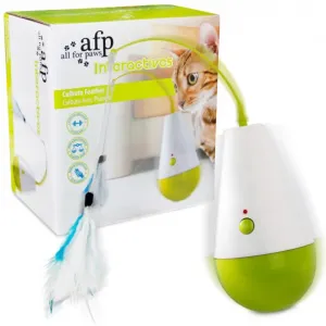 All For Paws Culbuto Feather Interactive Cat Toy