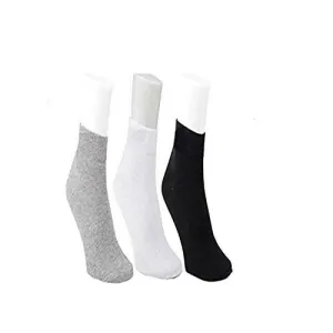 Ankle Length Socks assorted Color (3 Pairs)