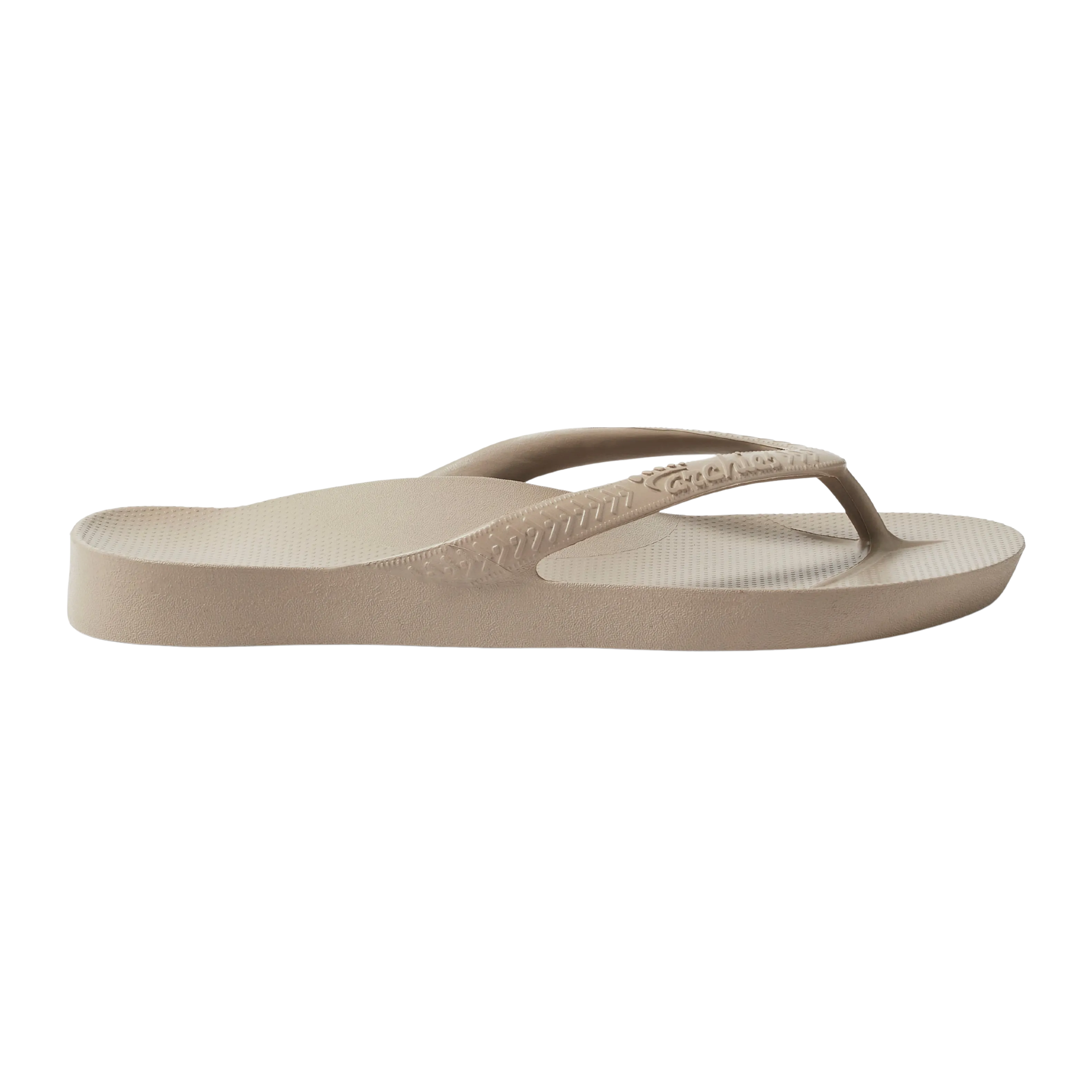 Archies Arch Support Flip Flops - Taupe