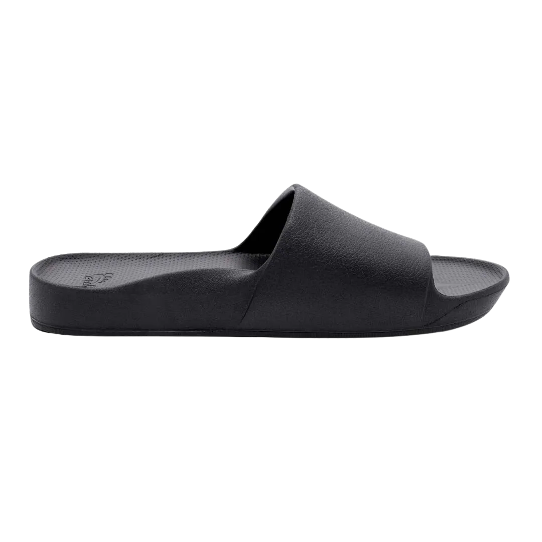 Archies Arch Support Slides - Black