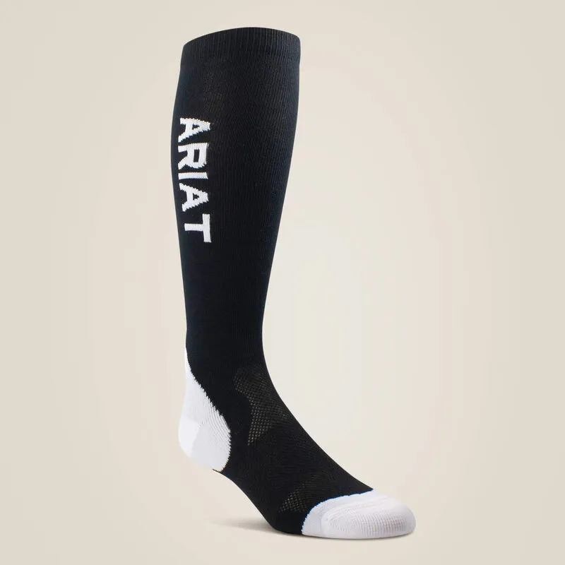 AriatTEK Performance Socks Black & White