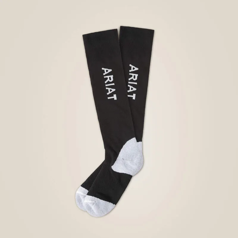 AriatTEK Performance Socks Black & White