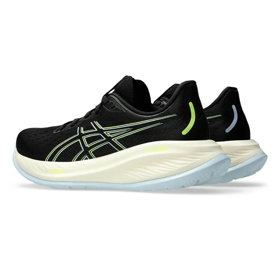 ASICS Gel-Cumulus 26 Men's Running Shoes AW24 Black/Safety Yellow