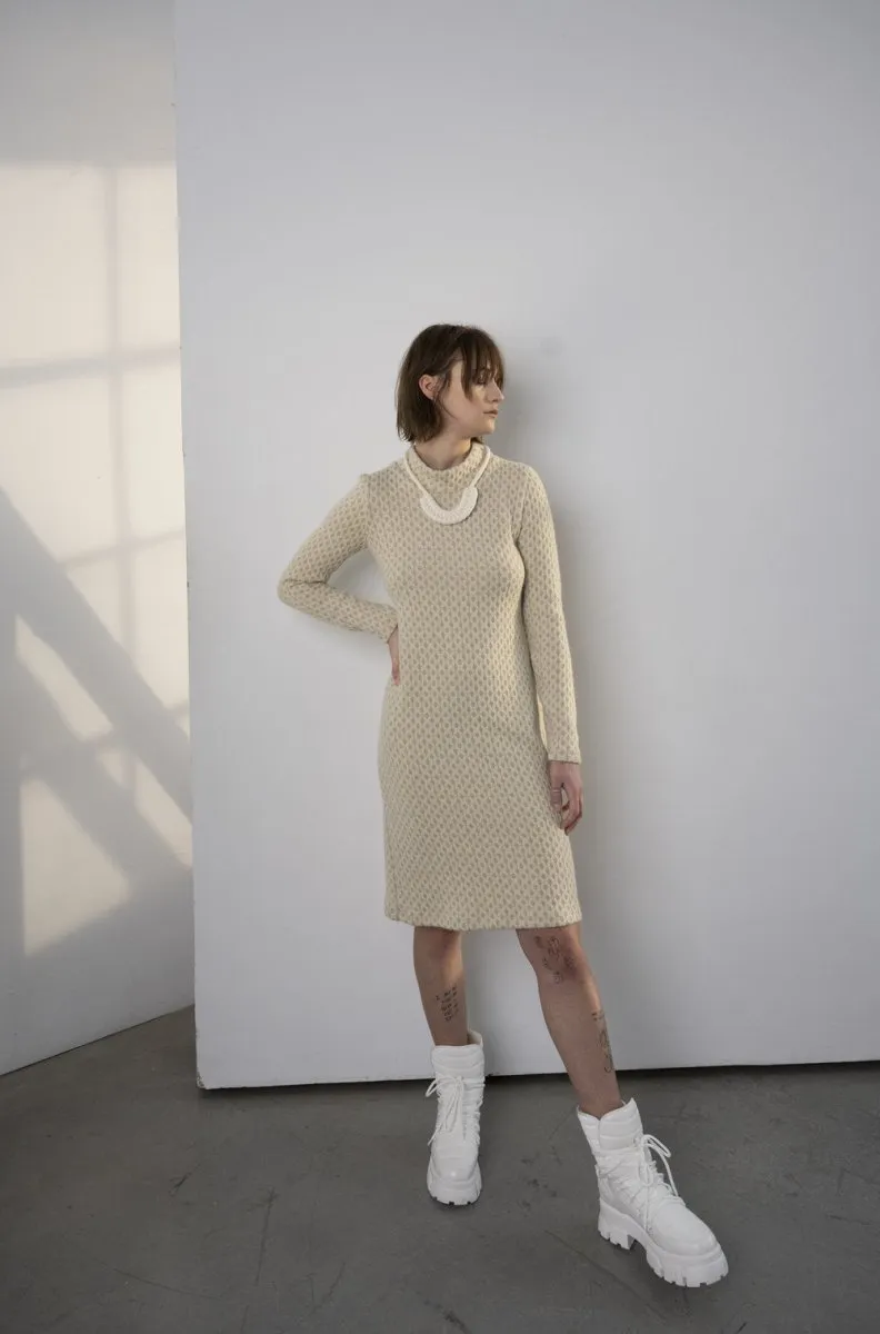 Bodybag Lennon Dress - Black or Cream Boing Knit (Online Exclusive)