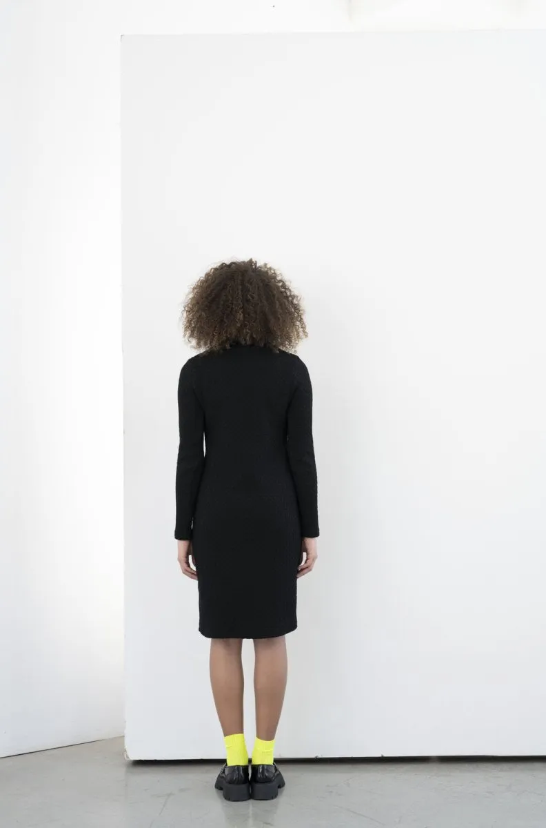 Bodybag Lennon Dress - Black or Cream Boing Knit (Online Exclusive)