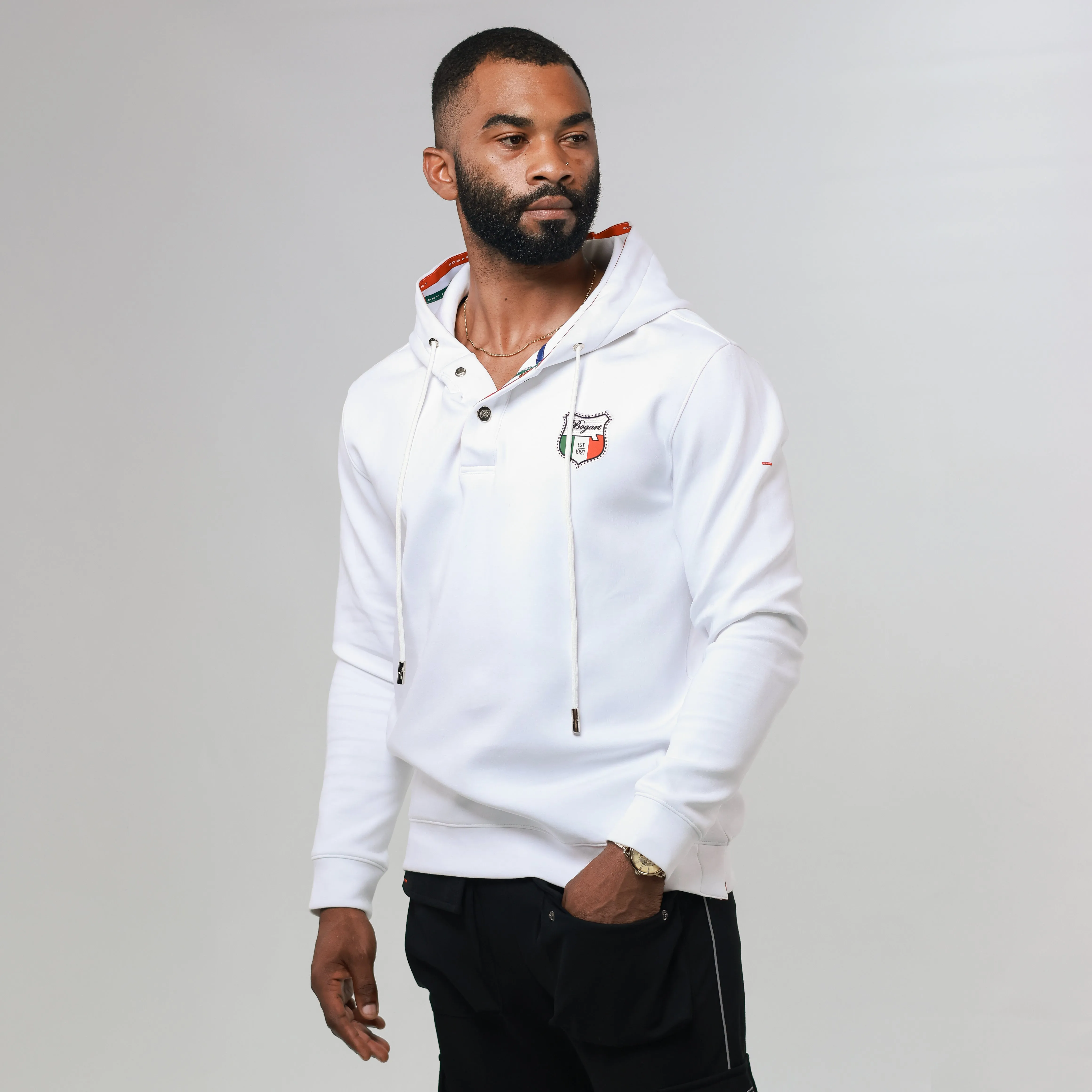 Bogart Italian Collection Classic Crest Hoodie