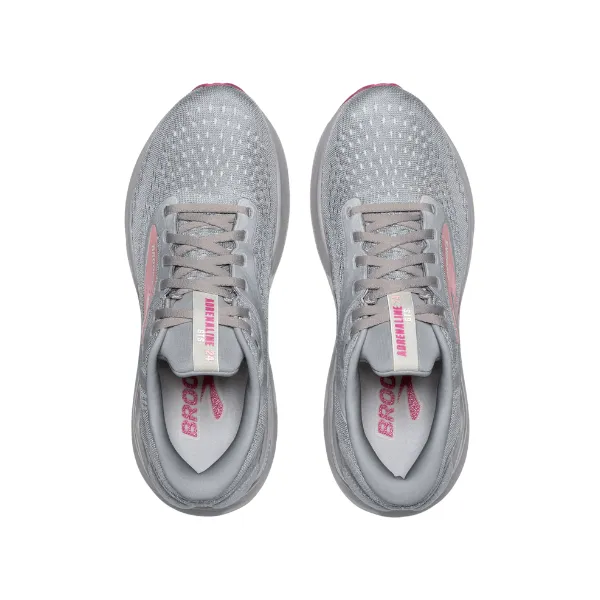 Brooks Women's Adrenaline GTS 24 Wide Grey/White