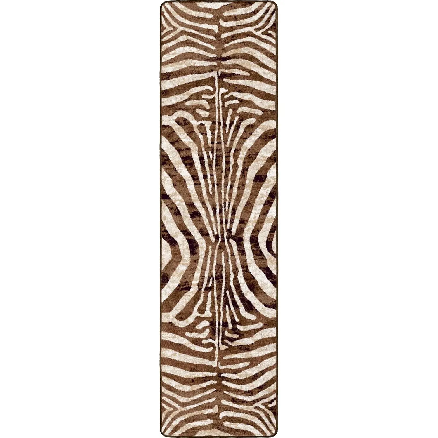 Brown Zebra Print Rugs