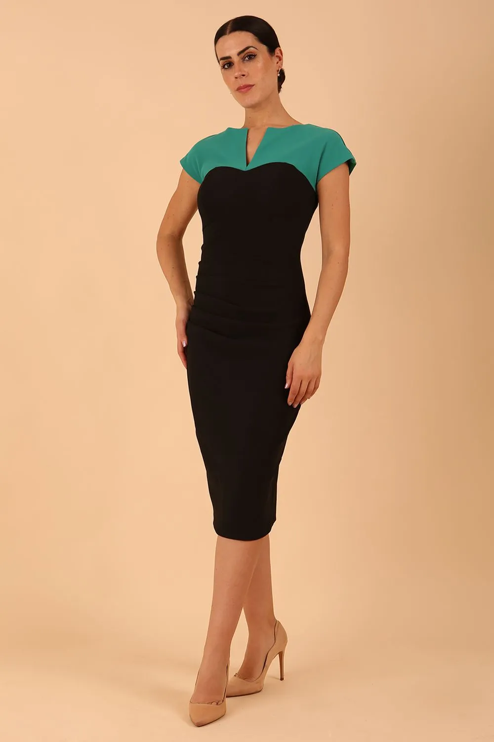 Bryony Contrast Dress