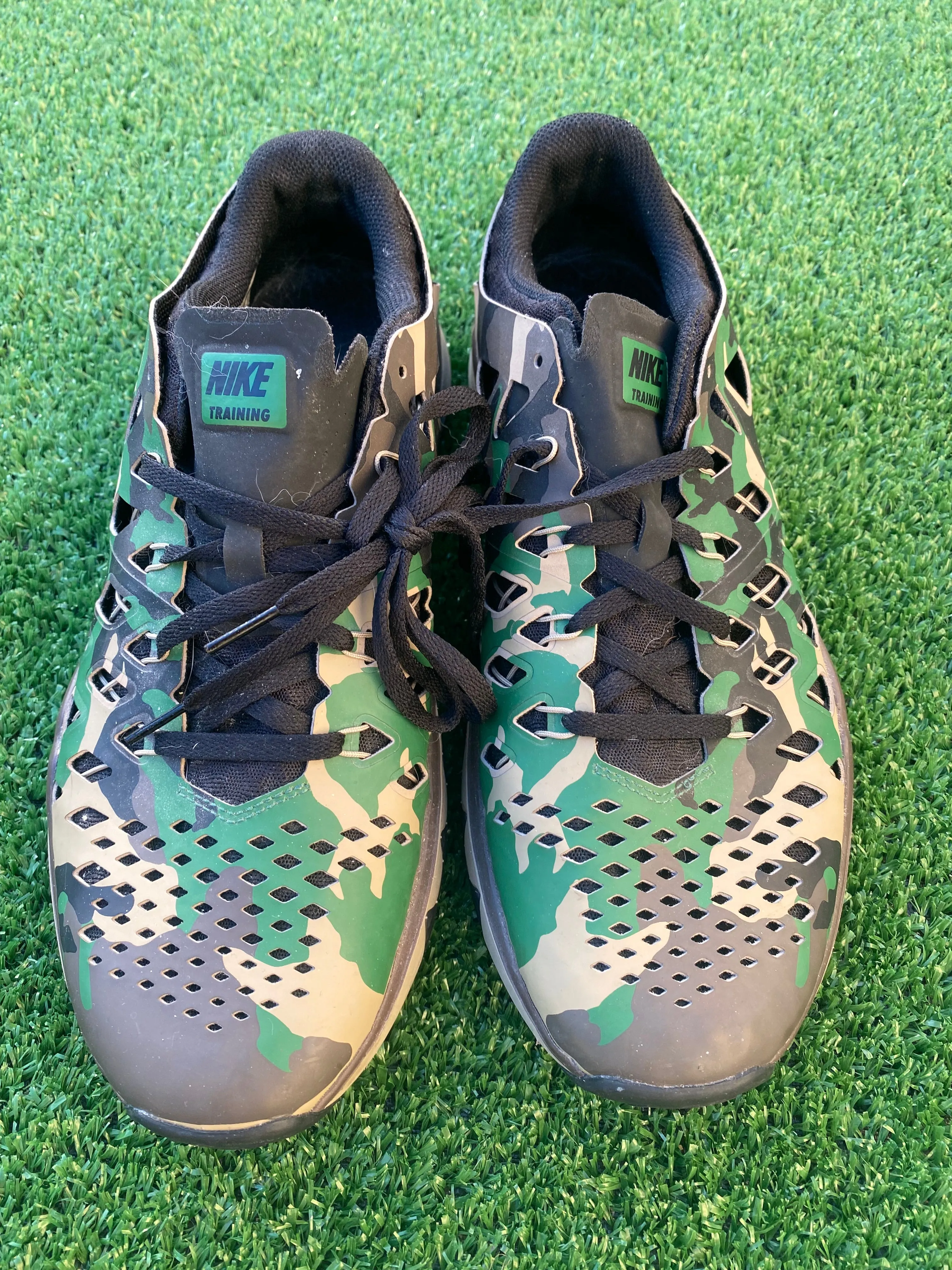 Camo Nike Training Camouflage Mens Mans Trainers Sneakers Shoes UK Size 9.5 EU Size 44.5