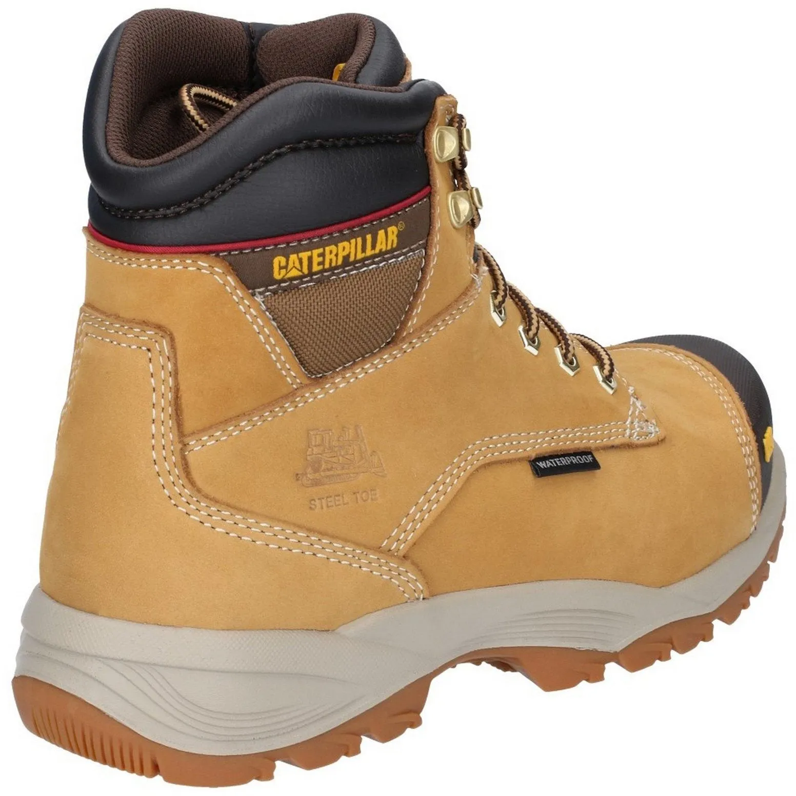 Caterpillar NEW S3 Spiro Wide-Fitting Safety Work Boot | Steel Toe Cap