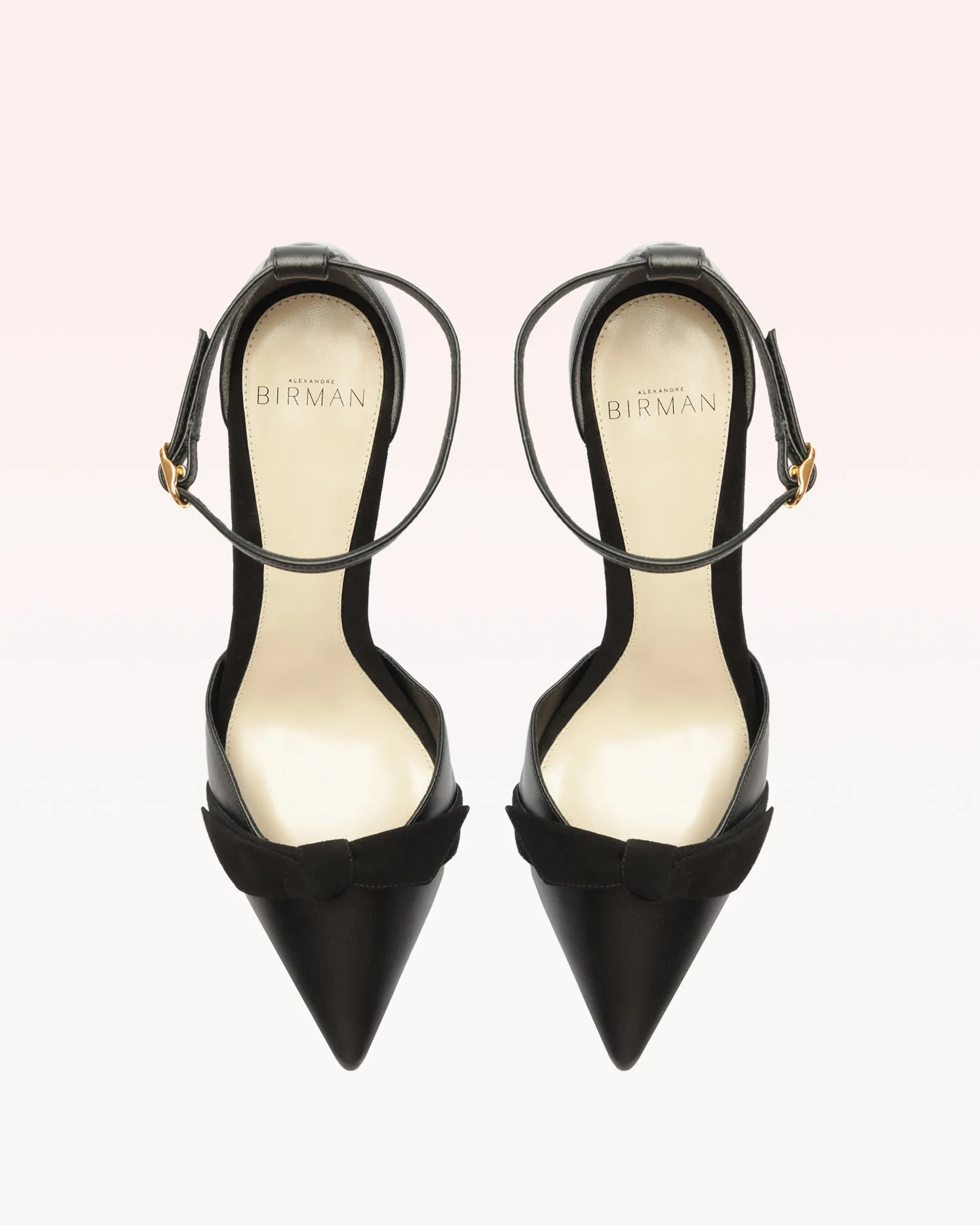 Clarita Flare Pump 85 Black