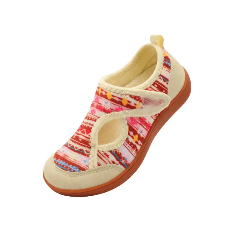 Colorful Tribal Diabetic Shoes – Fabric with Secure Fit