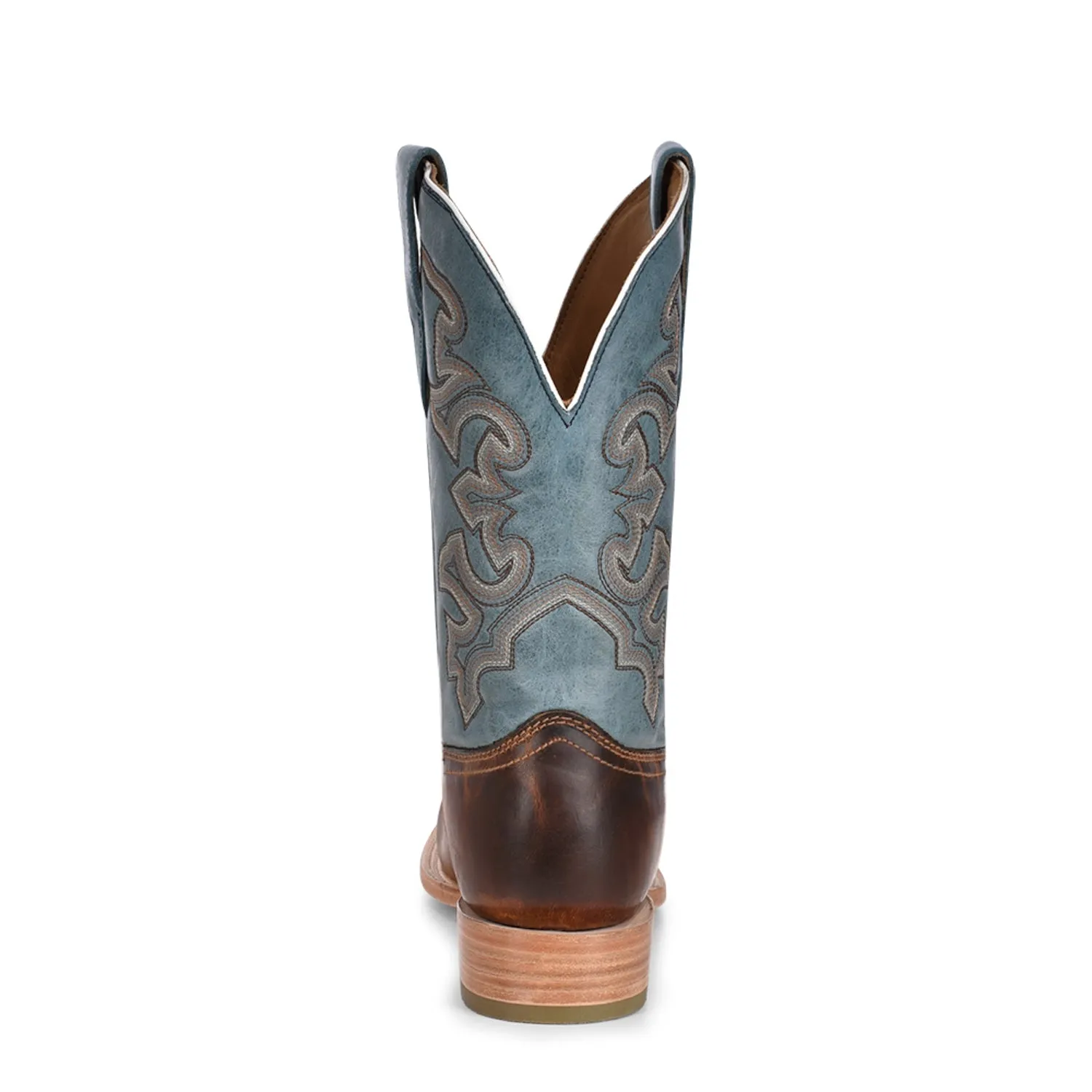 Corral Mens Western Cowboy Boots Leather Blue/Tan