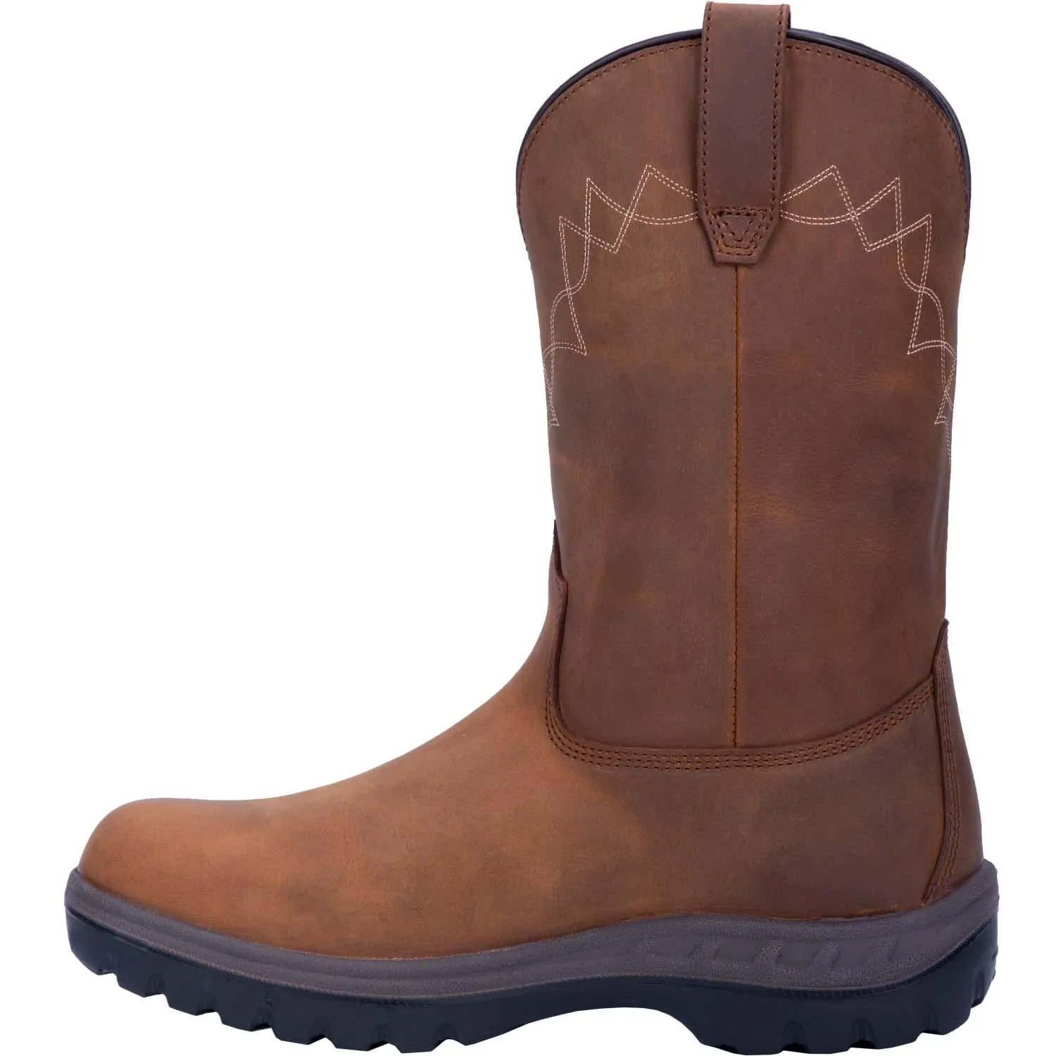 Dan Post DP62904 Men's 11" Steel Toe Cummings-Waterproof Round Toe Wellington