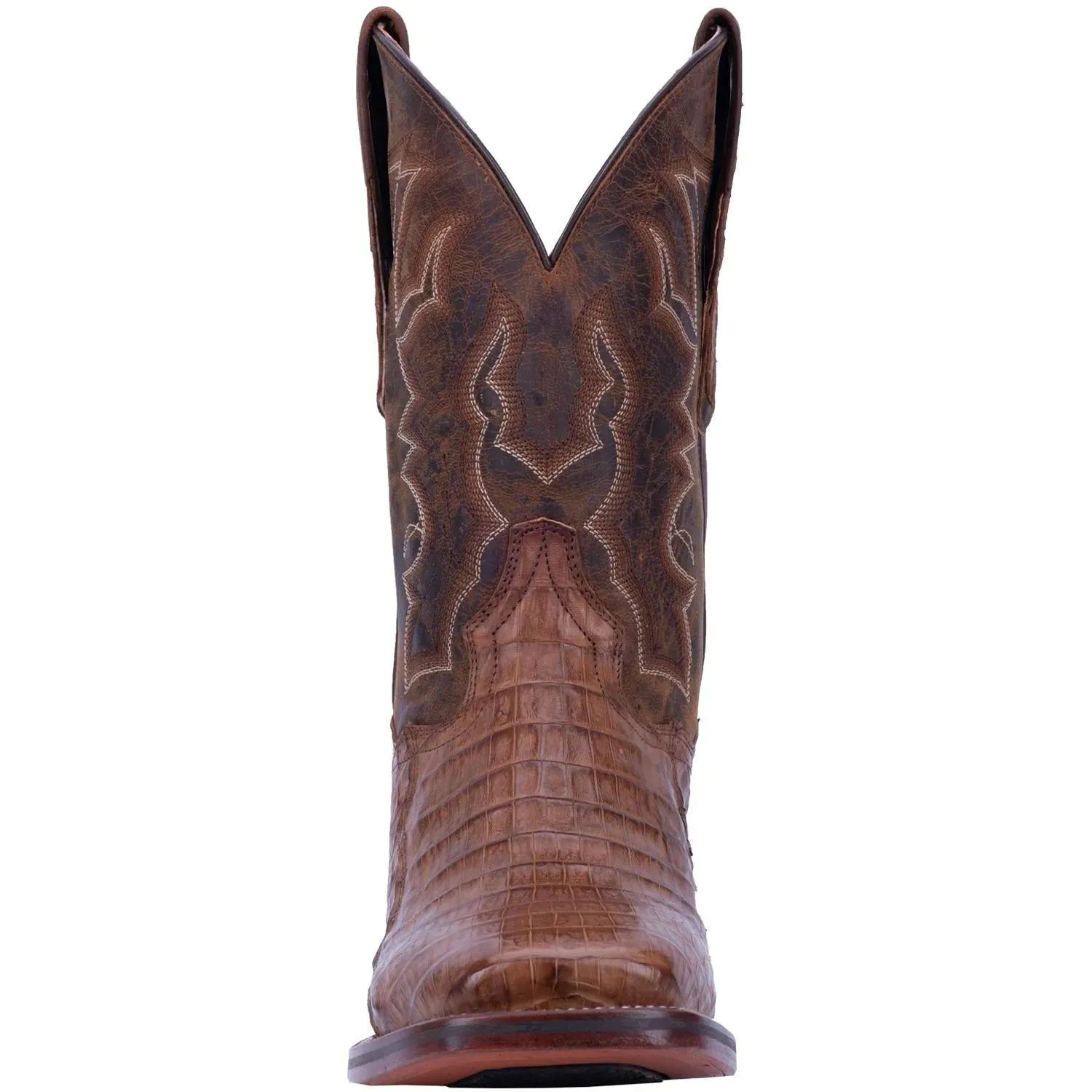 Dan Post Kingsly - Mens Caiman Skin Leather Cowboy Boots