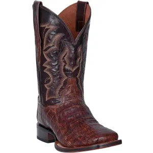 Dan Post Kingsly - Mens Caiman Skin Leather Cowboy Boots