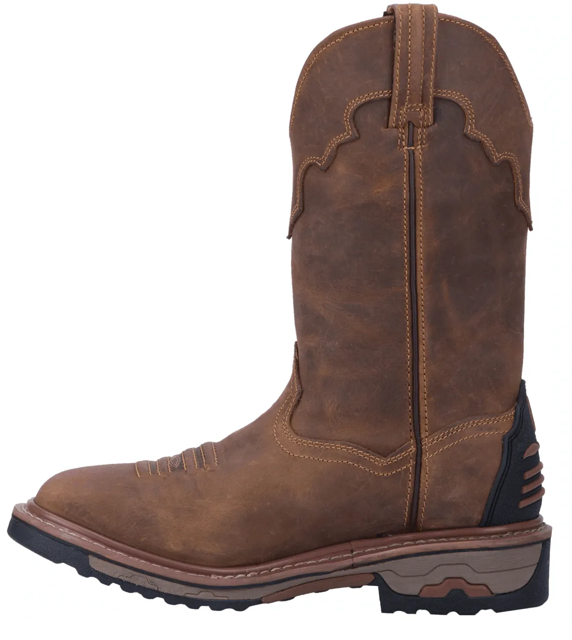 Dan Post Men's Blayde Waterproof Brown Work Cowboy Boots DP69402