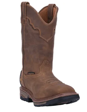 Dan Post Men's Blayde Waterproof Brown Work Cowboy Boots DP69402