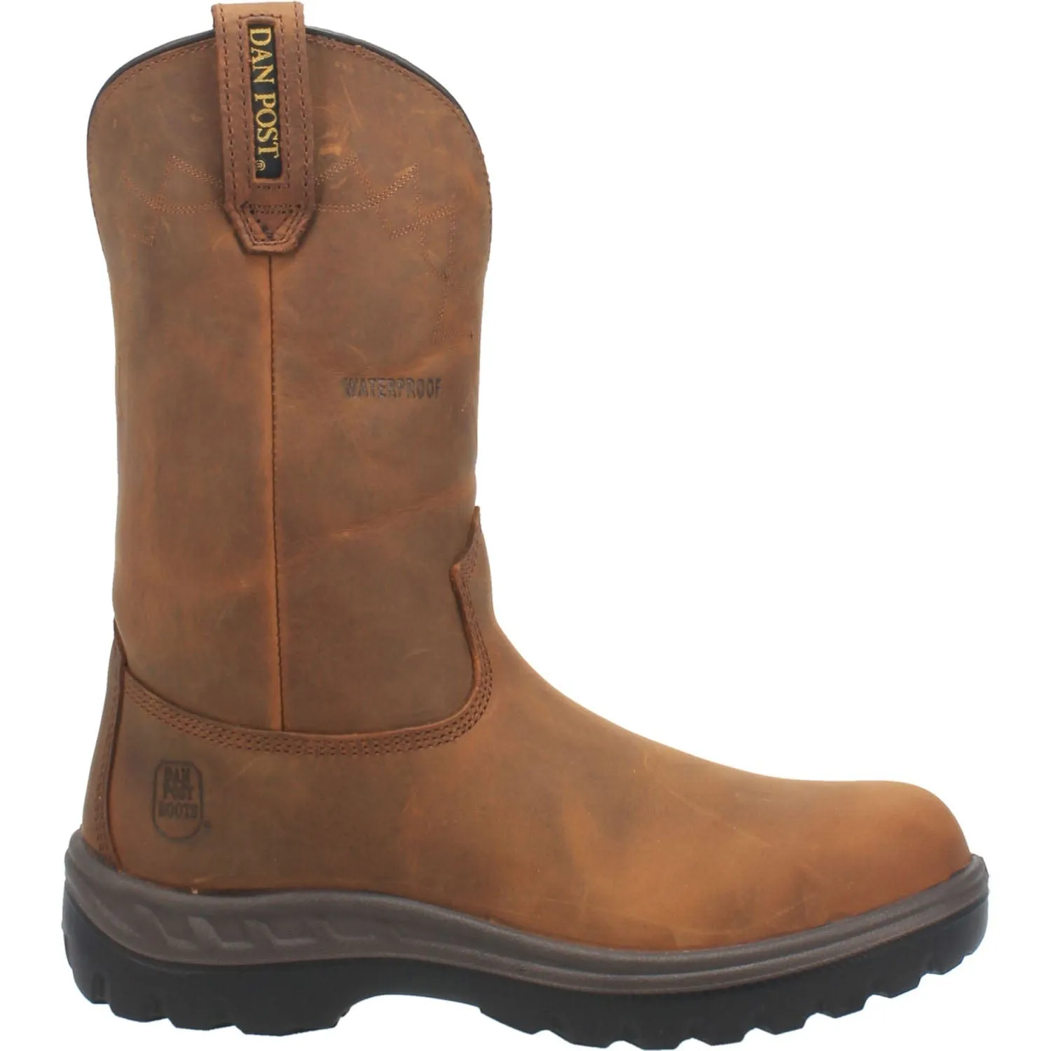 Dan Post Men's Cummins Tan Waterproof Work Boots DP62504