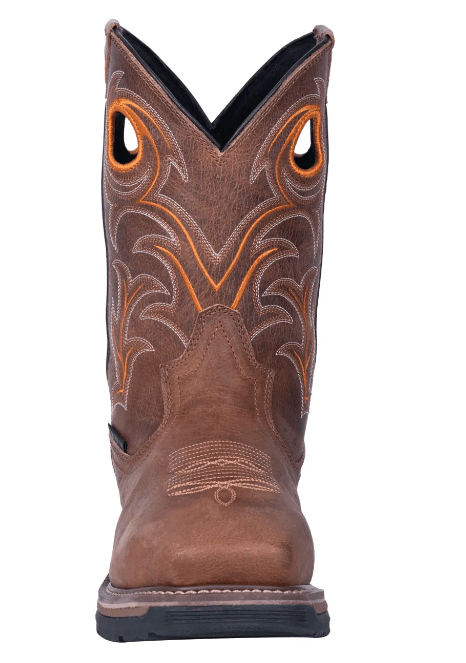 Dan Post Men's Storms Eye Waterproof Comp Toe Work Cowboy Boots DP59414