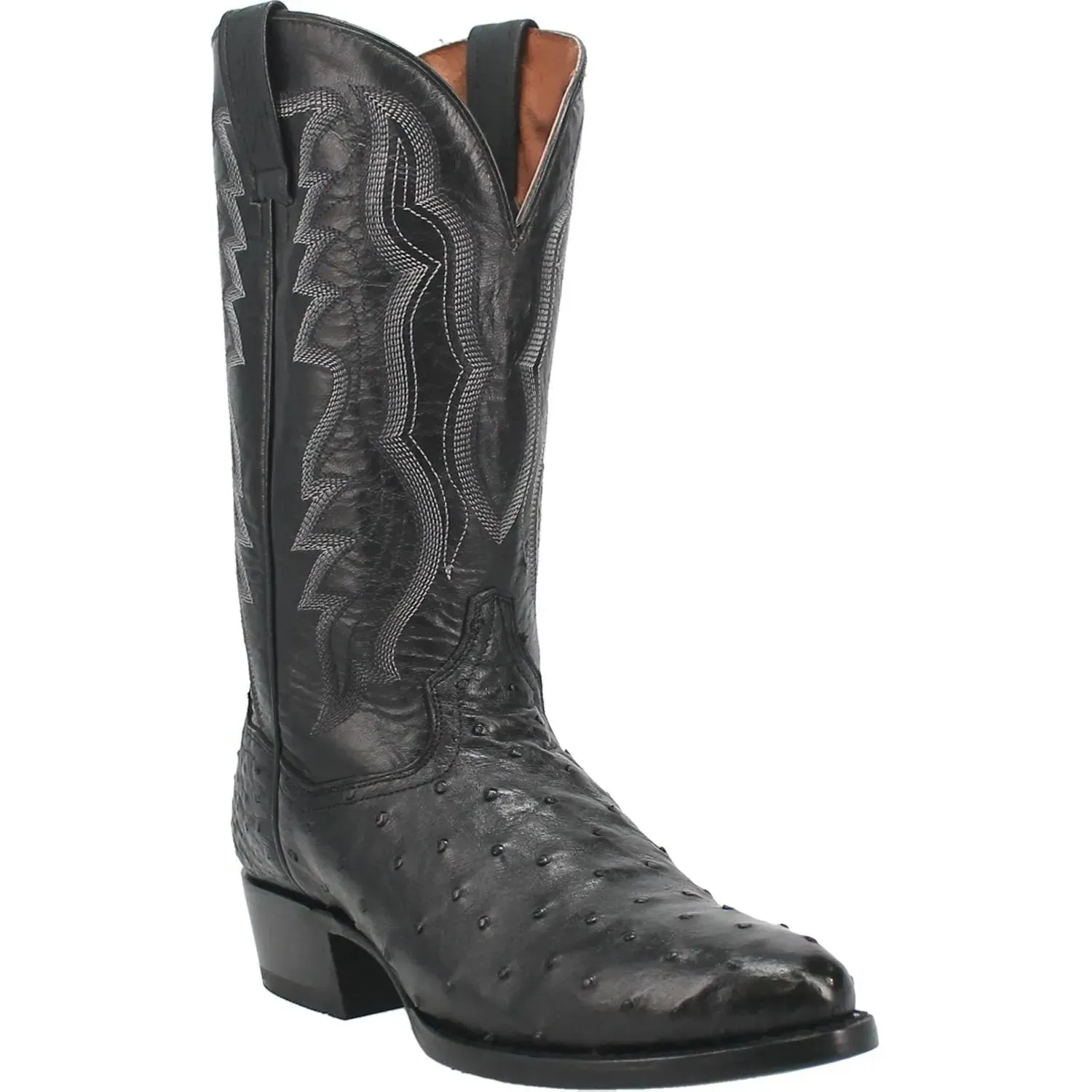 Dan Post Tempe - Mens Ostrich Leather Cowboy Boots