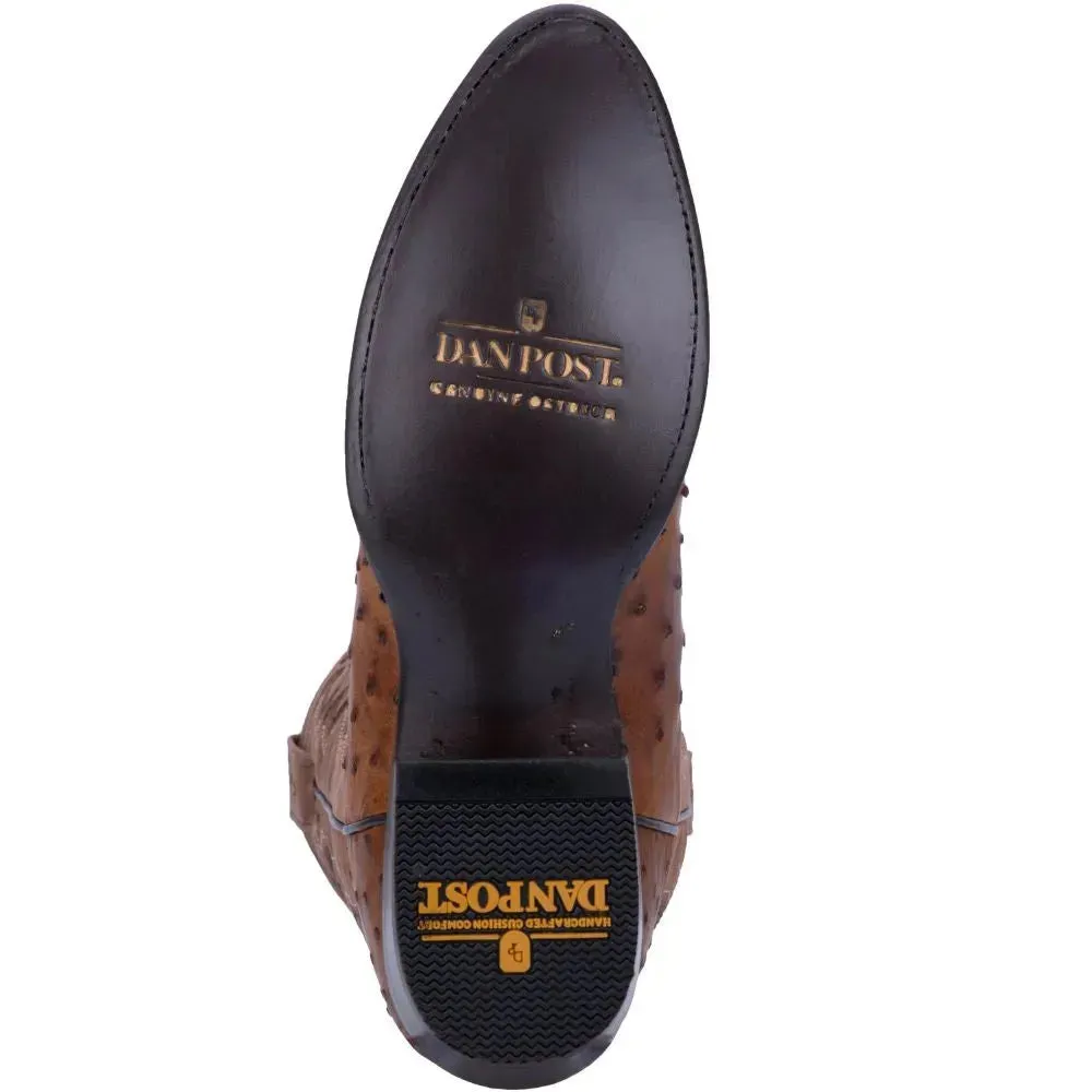 Dan Post Tempe - Mens Ostrich Leather Cowboy Boots