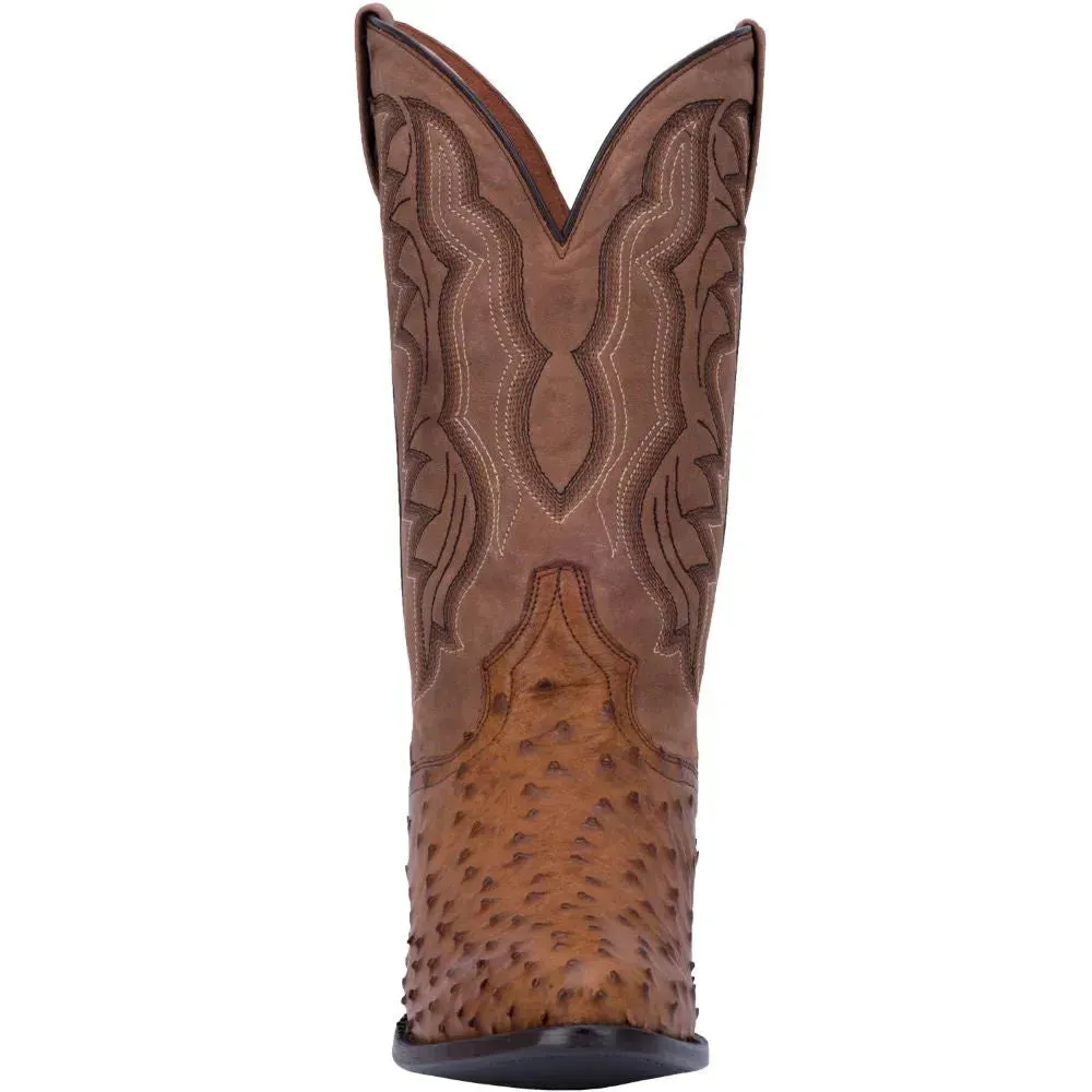 Dan Post Tempe - Mens Ostrich Leather Cowboy Boots