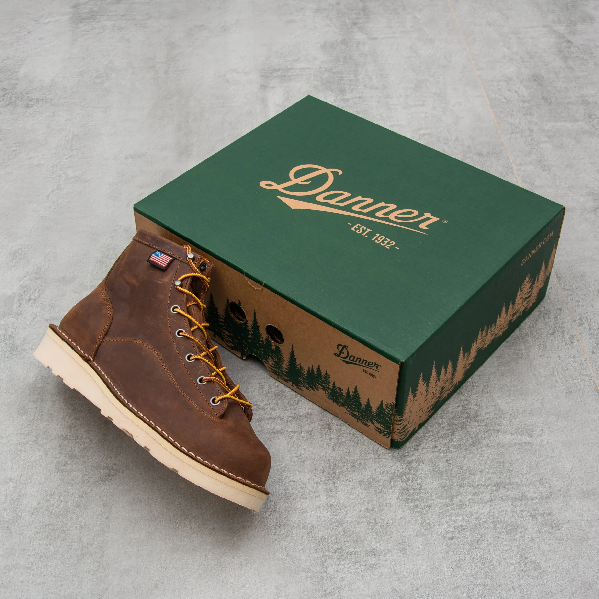 Danner Bull Run 15552  6" Boot - Brown