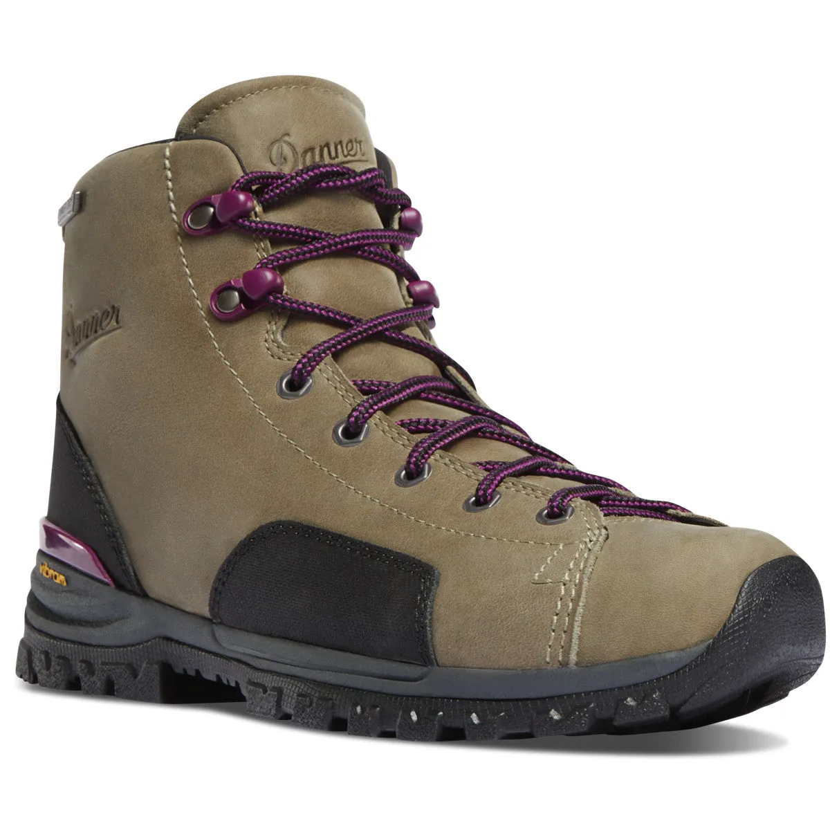 Danner Women's Stronghold 5" WP Comp Toe Work Boot - Gray - 16717