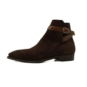 Dark Brown Pegase Suede Boots