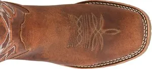 'Double H' Men's 11" Monte Wide Square Toe Cowboy Boot - Tenby Coppertone Brown