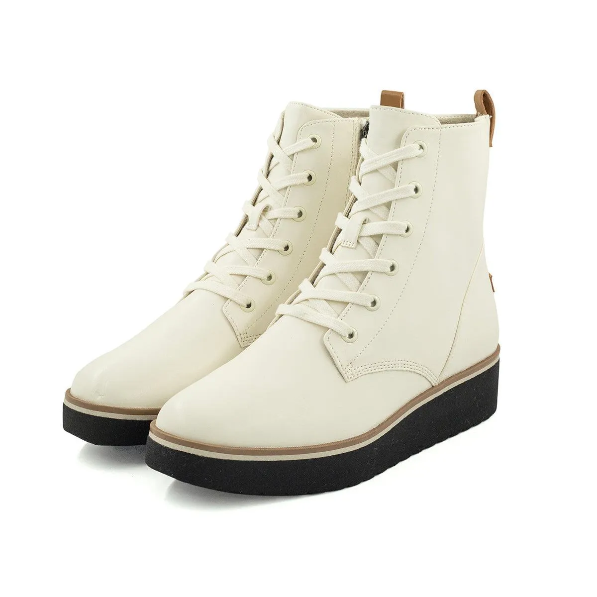 Dr. Scholl'S Ankle Boots Leather White Colour For Women