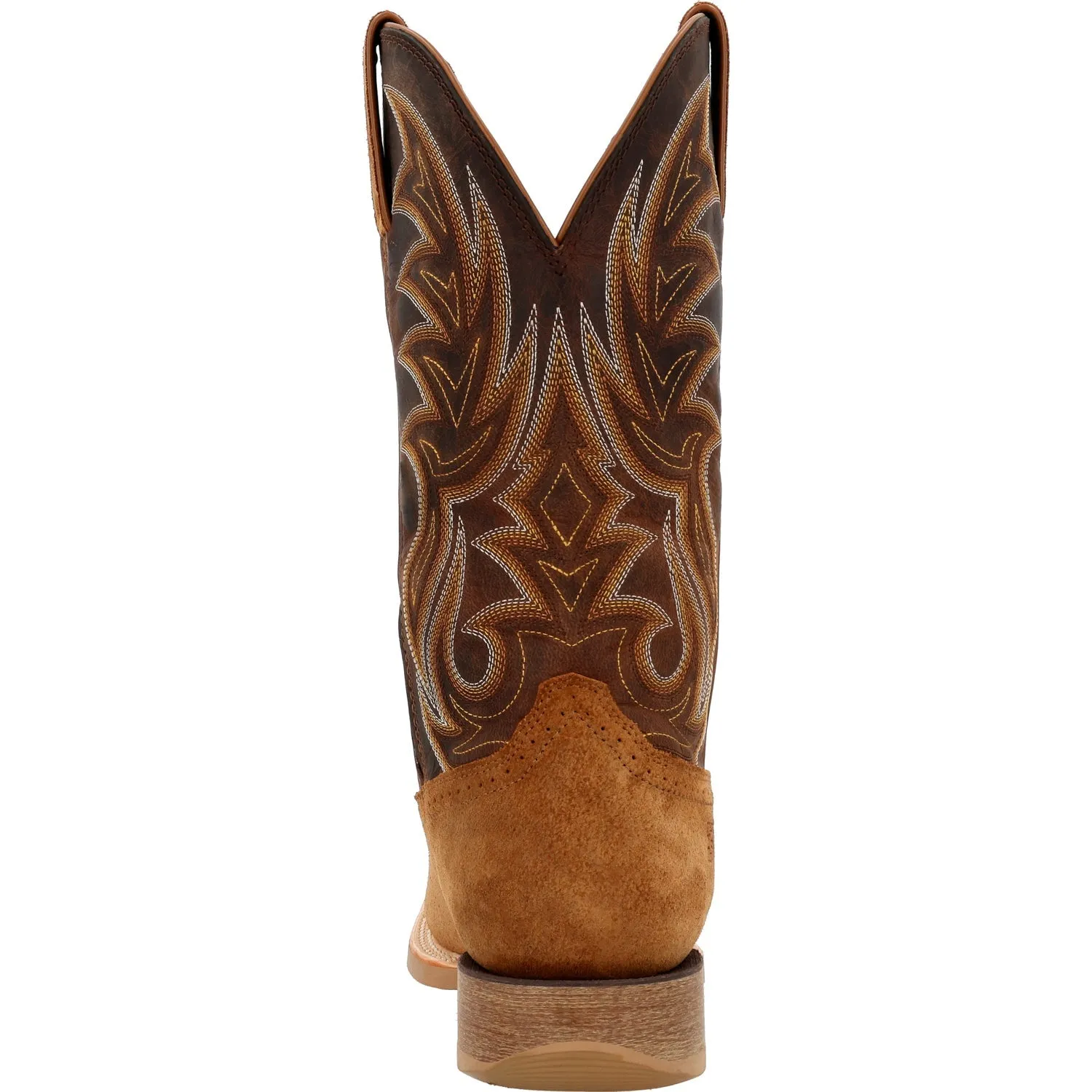 Durango Mens Rebel Pro Western Buckskin/Trail Brown Leather Cowboy Boots