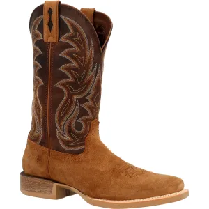 Durango Mens Rebel Pro Western Buckskin/Trail Brown Leather Cowboy Boots