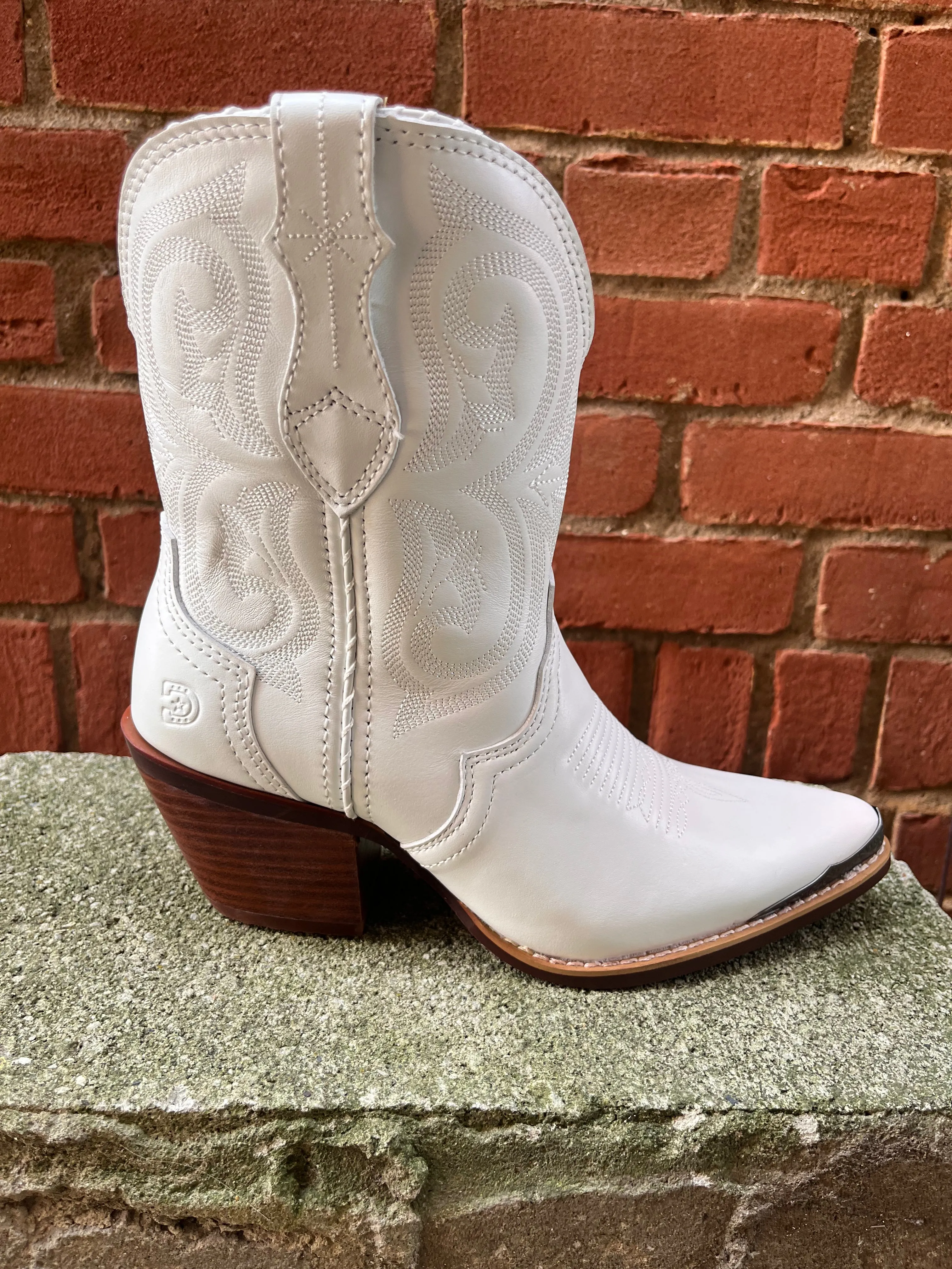 Durango Women's Crush White Cowgirl Boots DRD0465