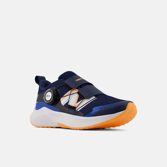 DynaSoft Reveal v4 Kid's BOA® Trainer - Nb Navy with Hot Mango