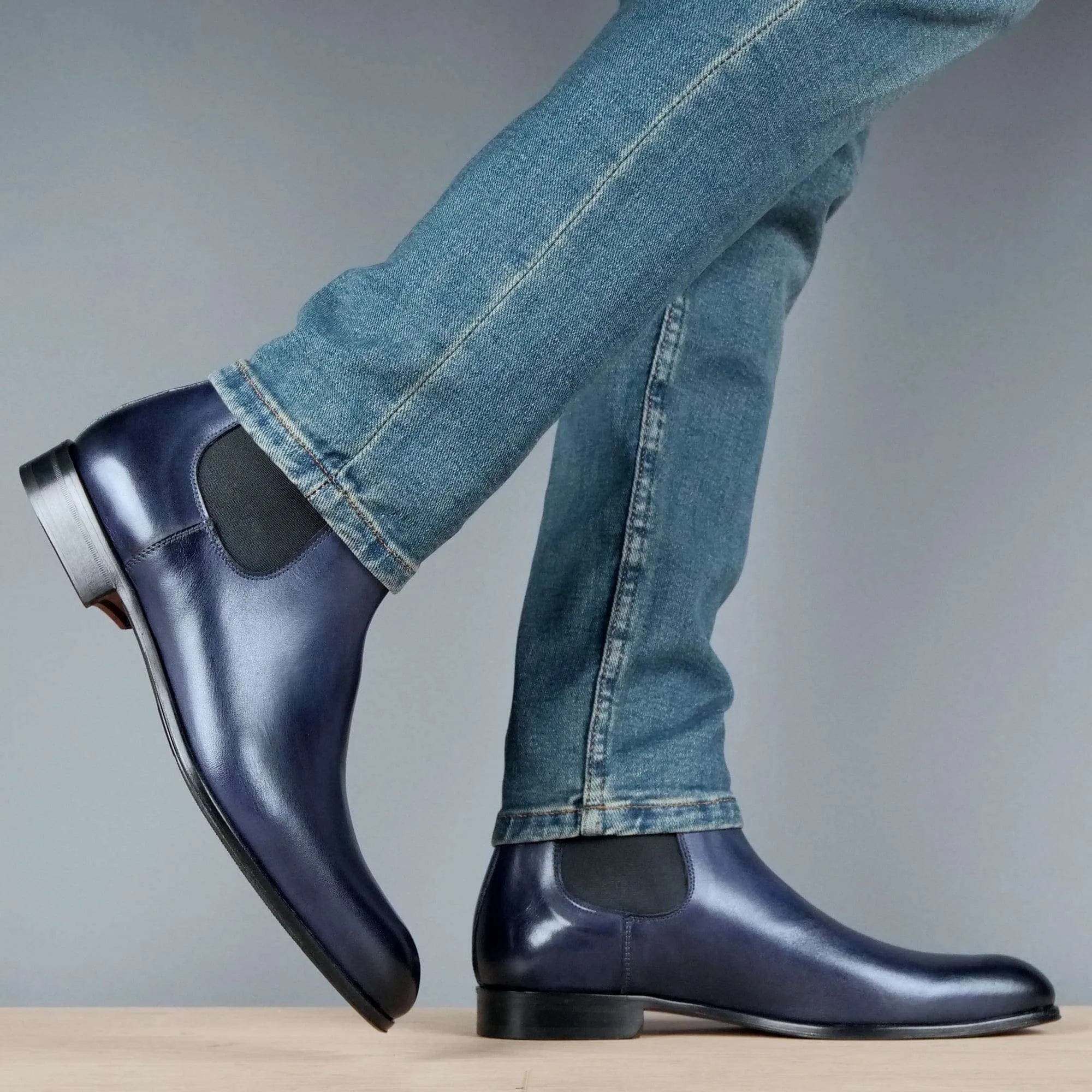 Eastwood Chelsea Boot Blue